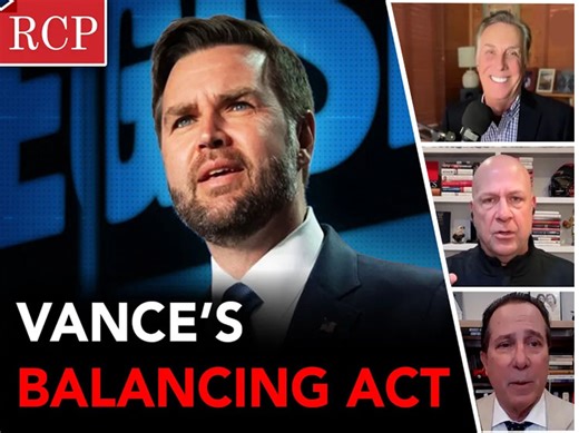 RCP podcast: Vance faces test in Pakistan, Trump vs. 'podcast right' on Iran, Lanny Davis on third way politics