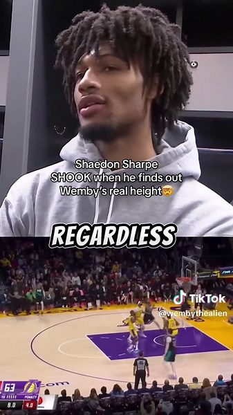 Shaedon Sharpe vs Victor Wembanyama Dunk Battle