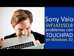 Sony Vaio SVF14215CLB - Touchpad not working in Windows 10 and other problems