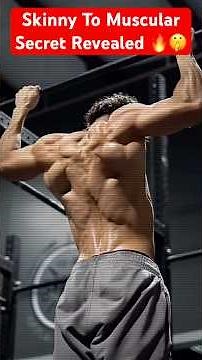 SKINNY TO MUSCULAR 💪 | Hard Gainer ,Weight Gain & Bulking Secret Revealed 🔥#bulking