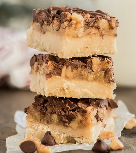 Turtle Caramel Bars