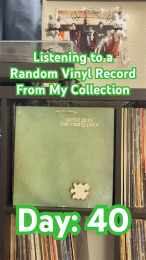 Listening to a Random Vinyl From My Collection 🎶 | Day 40 #progrock #vinylcommunity #fyp #music