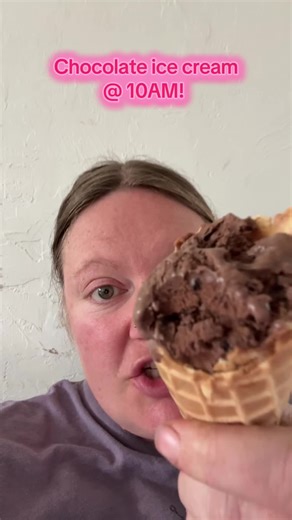 Does anyone else with MS ever wake up and immediately know it’s going to be “one of THOSE days”? 😅🙃 Because listen… I found myself eating a chocolate ice cream cone at 10 AM and I’m still not sure if this is PMS, MS, chronic fatigue, sensory overload, or just pure survival mode kicking in. 🍦💀 The truth is, this never happens. But today? Today my nervous system said nope, my patience said try again tomorrow, and my brain said ice cream is the only thing standing between you and a meltdown. Li