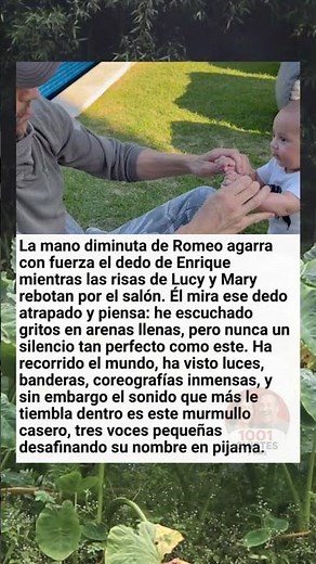 Enrique Iglesias y el pequeño coro familiar que no necesita escenario