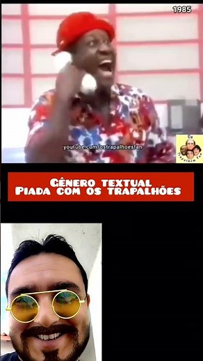 Healthy joke - Textual genre #humor #ostrapalhões #entertainment #nostalgia #portuguese #joy