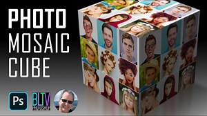 Photoshop: Create your own custom, photo mosaic cube