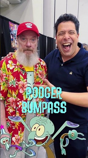Luis Carreño con Rodger Bumpass! #BobEsponja y #Squidward