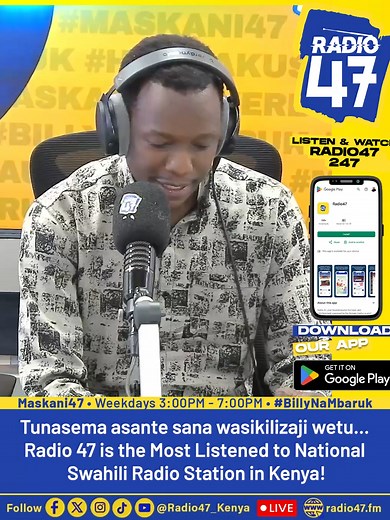 Timu ya Radio Bora Kenya: Nambari za Wakati wa Sasa