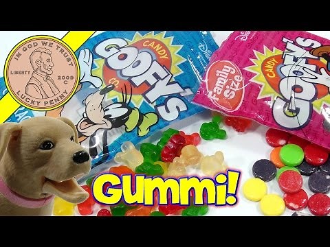 Chewy Spree & Character Gummi Candy From Goofy's Candy Store