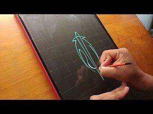 How to Pinstripe: Simple Pinstriping Design #16