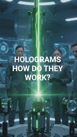 How Holograms Work#Hologram #Technology #Science #Engineering #FutureTechnology