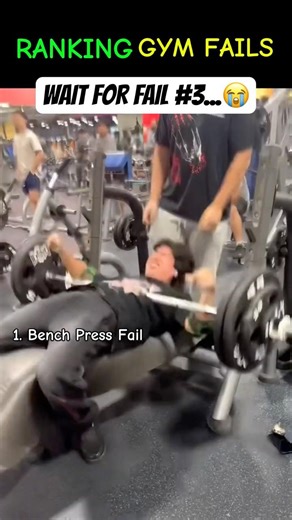 Ranking the WORST Gym Fails Ever… #3 Had Me Crying 😂💀#ytshorts #gym #gymfails #viral