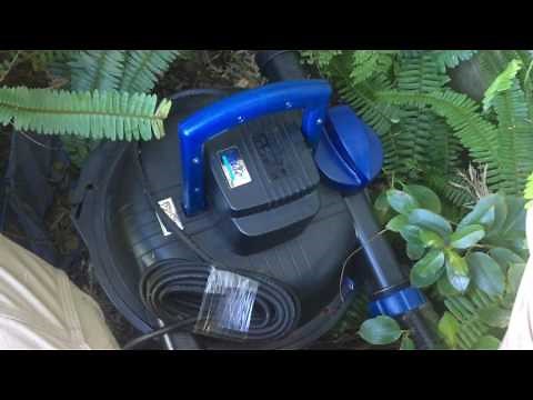 Oase Filtoclear - How to use the cleaning lever