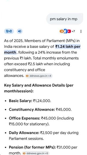 PRIME MINISTER MODI JI salary in india per month @NarendraModi