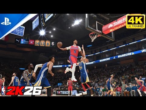 NBA 2K26 ( 4K HDR ) Gameplay Real Basketball 🏀 Next-Gen Feel