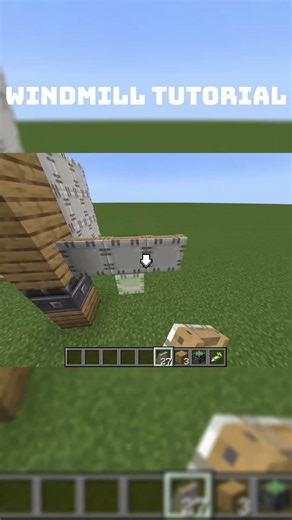 Windmill tutorial in Create #minecraft #create #tutorial