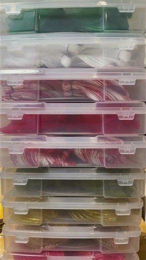 Storage Solutions for your Prepped Deco Mesh #protips