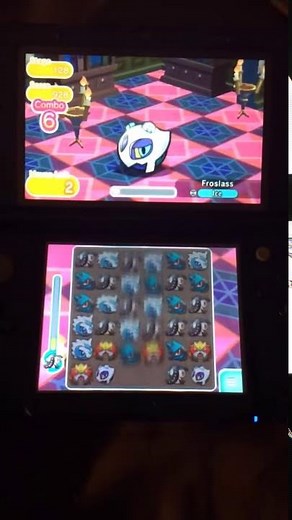 Pokémon Shuffle Stage 128 - Froslass S-Rank Solution