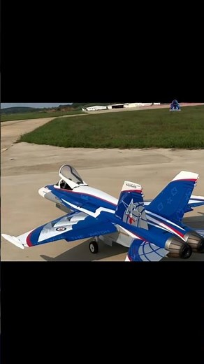 Do you like this large scale rc F-18 jet fighter? #rchobby #scalemodel #rcplane #rc #rcaircraft