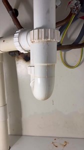 Replacing kitchen sink waste and trap! #howto #asmr #diy #plumbing #plumber #kitchen #sink | Mmplumber Tips