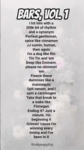Bars, Vol. 1 (Rin Tin Tin Freestyle)JJQ #englishlyrics #ssvibes #jjq #rapper #rintintin