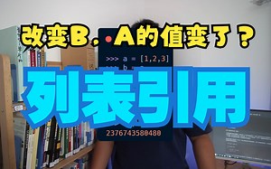 【Python知识点】列表引用