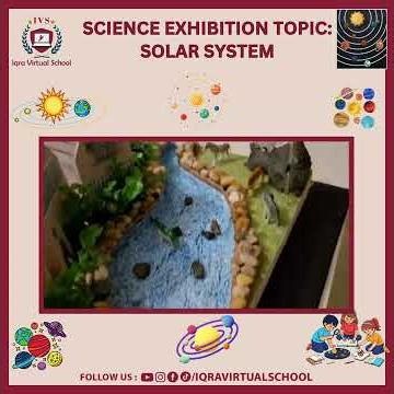 🌞🪐 Science Exhibition Topic: Solar System 🚀✨
