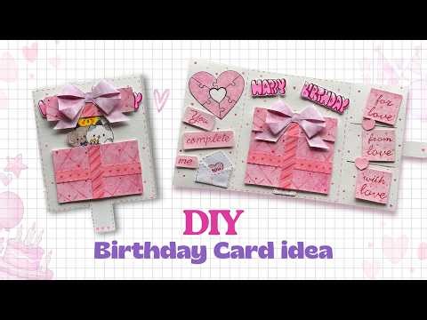 DIY Pop Up Birthday Card | Easy Surprise Card Tutorial | Cute Paper Crafts