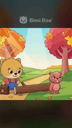 Bimi Tries to Help His Forest Friends! 🍁🐿️ | Kids Cartoon #kidsvideos