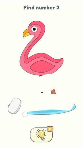 Find the Hidden Number 2 🦩 | Tricky Puzzle Challenge | Only Smart People Can Solve!