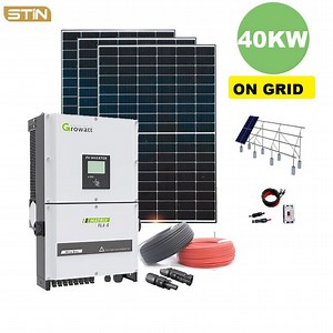 [Hot Item] 40kw on Grid Solar Energy Power Plant with Inverter and Solar Panel
