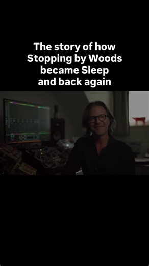 Bit of a journey, but here is the entire story of how my a cappella choral work Stopping by Woods became Sleep and became Stopping By Woods again. | Eric Whitacre