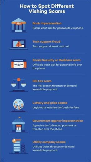 how to spot different vishing scams