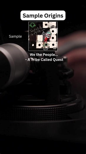 Sample Origins. We the People… - A Tribe Called Quest #hiphopsamples #breakbeat #atribecalledquest #blacksabbath #sampledsongs