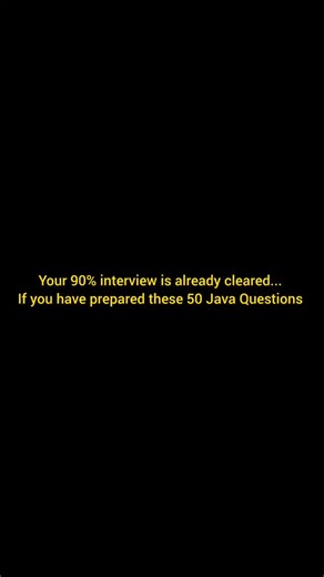 SYNTAX_ERROR • Abhishek Rathor on Instagram: "Java interview Questions 🔥💥❤️‍🔥 Comment java to get a direct Link #JavaProgramming #javainterviewquestions #DSANotes #syntaxerrrorbyabhishek #SyntaxErrorCommunity"