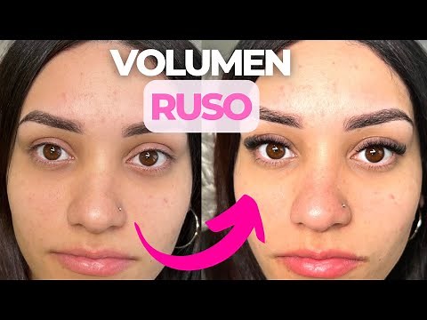 Tutorial Extensiones de Pestañas Pelo a Pelo | VOLUMEN RUSO 2023 Paso a Paso