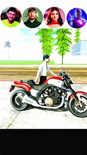 npc drive a bike🔥 in Indian bike driving 3D 😱 || GTA v mod#shorts #challenge #indianbikedriving3d