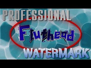 How To Make a 3D Watermark For Edits That Actually Looks Professional!
