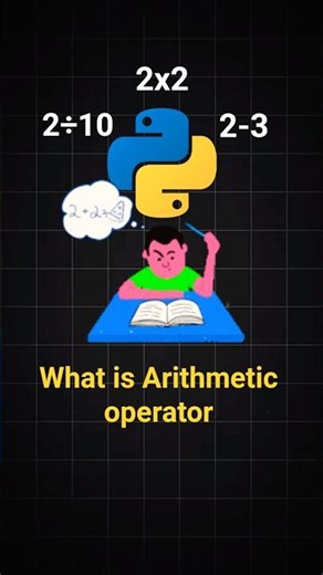 Python Arithmetic Operators in 15 Seconds!#python #shorts