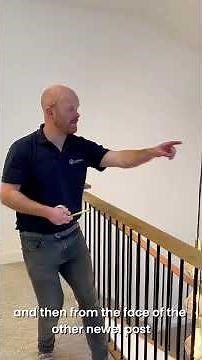 StairFurb Measuring Guide: Handrail Length For a Landing