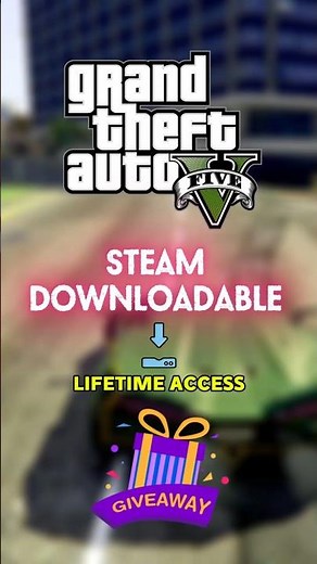 🔥 FREE GTA 5 Steam Key Giveaway | Original GTA V #Shorts #wrg