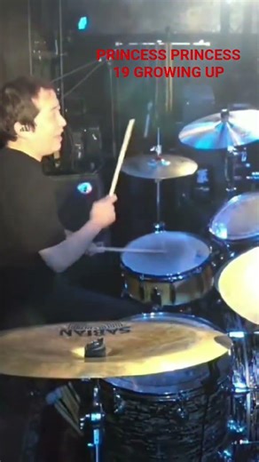 PRINCESS PRINCESS｢19 GROWING UP｣ドラム叩いてみた #90年代 #drums #ライブ
