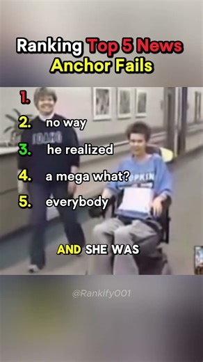 Ranking Funniest News Anchor Fails Moments #shorts #funny