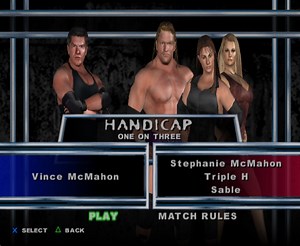 16K views · 153 reactions | WWE SmackDown! Here Comes The Pain | Vince McMahon vs. Stephanie McMahon, HHH & Sable | Black Lung Bandit Gaming | Facebook