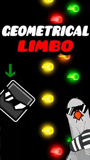 Geometrical Dominator VERSÃO LIMBO! #shorts #geometrydash #gd #games