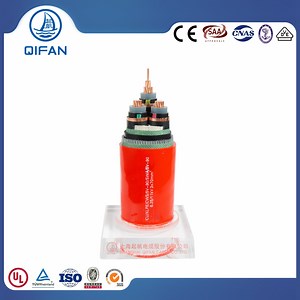 [Hot Item] Manufacture Mv Cable - Black Three Core Copper Conductor Cu/XLPE/Cws/PVC Cable