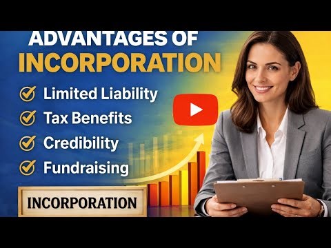 Advantages of incorporation company law