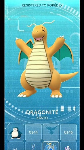 Dratini Evolution to Dragonite! CP BOOST 😱🐉 | Pokémon GO #shorts