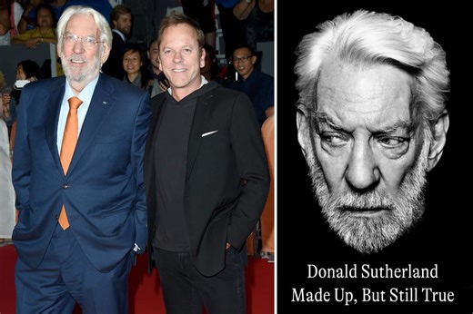 Donald Sutherland’s family blocks release of late actor’s ‘unpredictable’ memoir — despite $400K advance