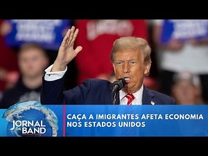 Immigrant hunting affects US economy | Jornal da Band